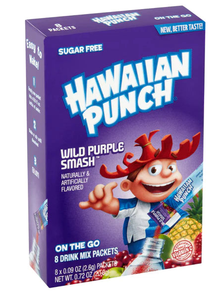 Hawaiian Punch Wild Purple Smash Drink Mix