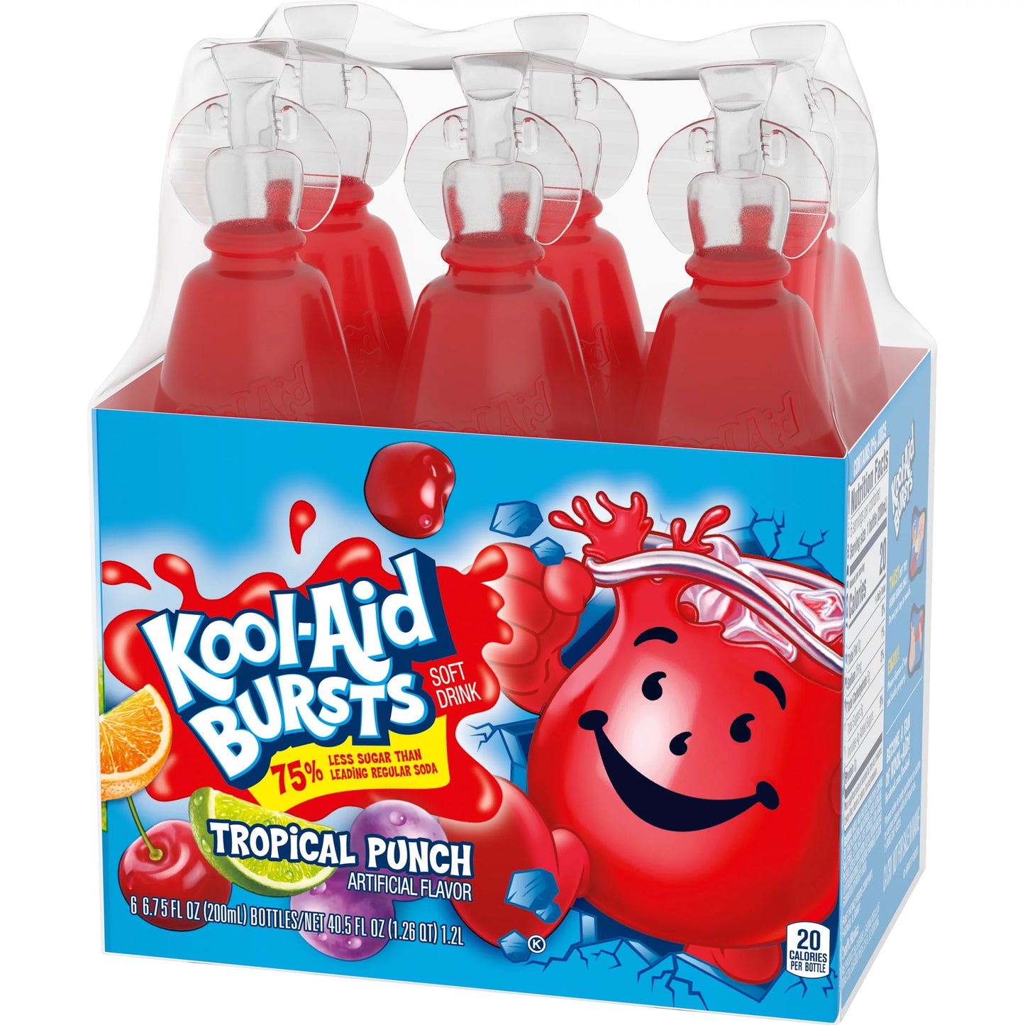 Kool Aid Burst Tropical Punch Individuals