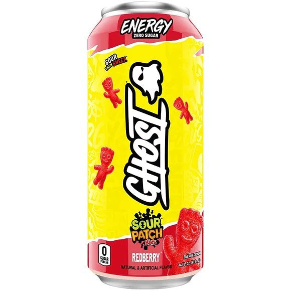 Ghost Energy Sour Patch Kids Rapsberry