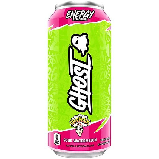 Ghost Energy Warheads Sour Watermelon