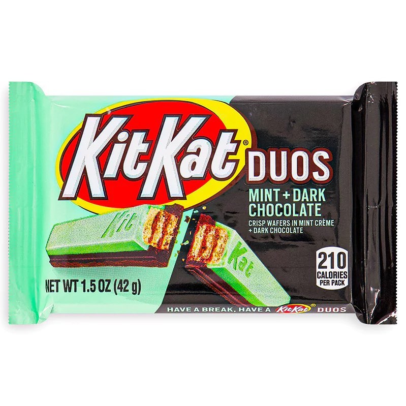 Kit-Kat Duos Mint + Dark Chocolate