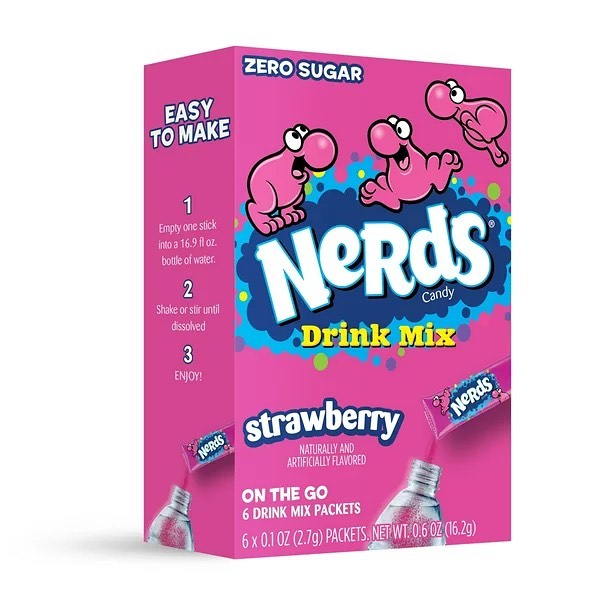 Nerds Zero Sugar Drink Mix Strawberry