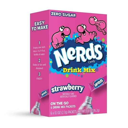 Nerds Zero Sugar Drink Mix Strawberry