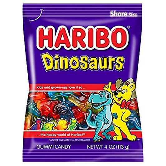 Haribo Dinosaur Gummies 4oz