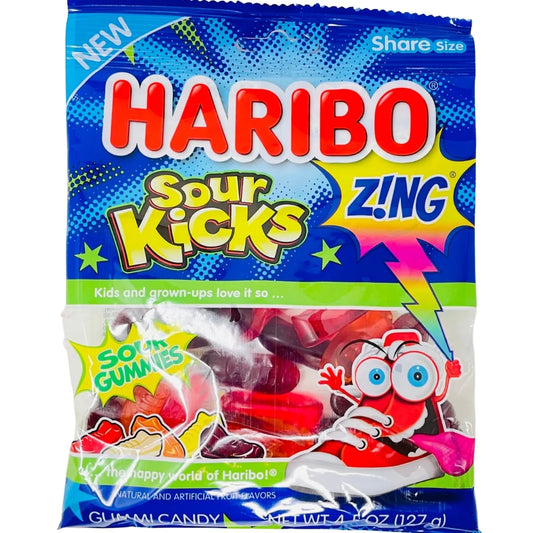 Haribo Sour Kicks Gummies 4oz