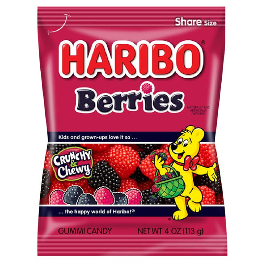 Haribo Berries Gummies 4oz