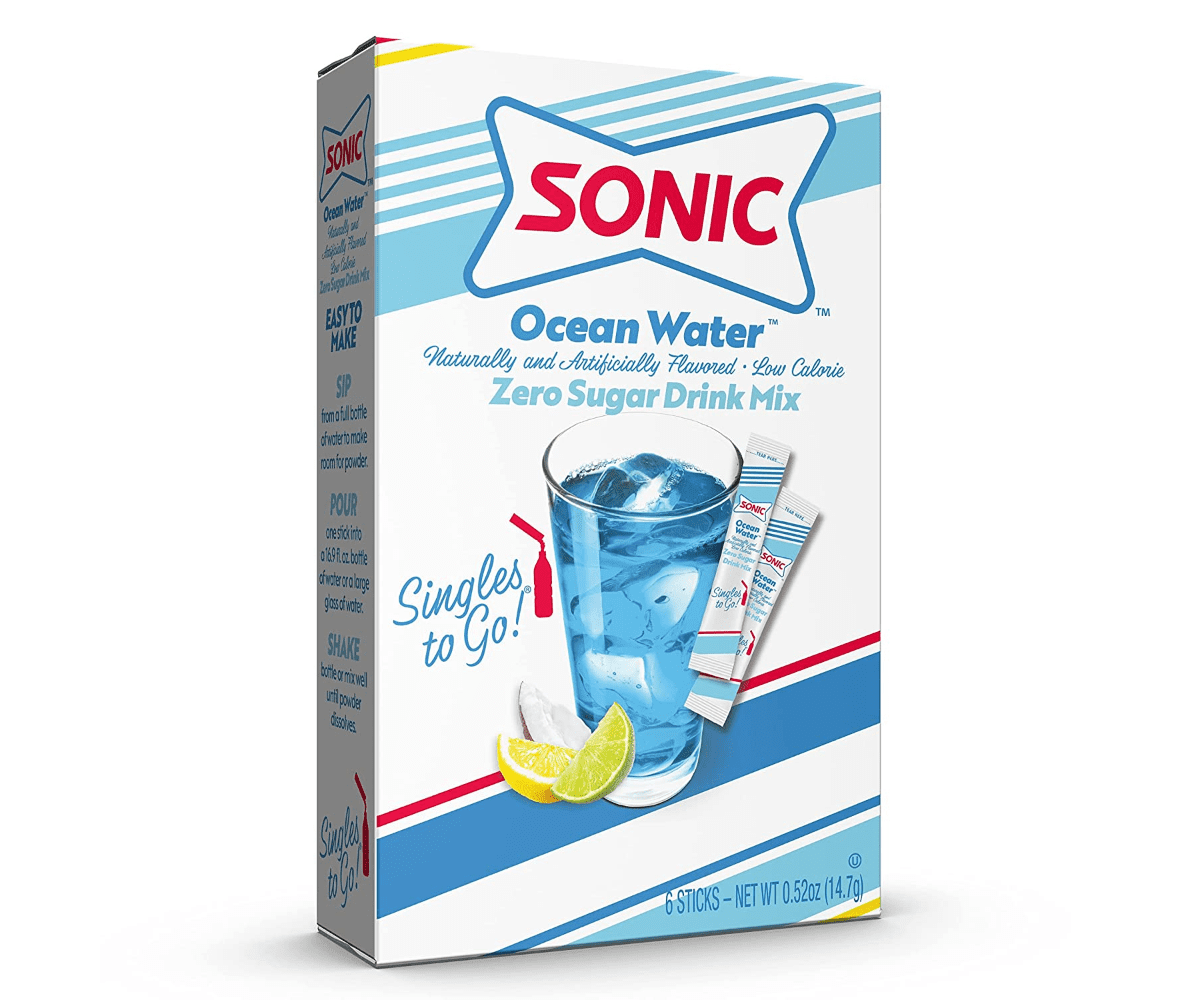 Sonic Drive In Ocean Water Drink Mix