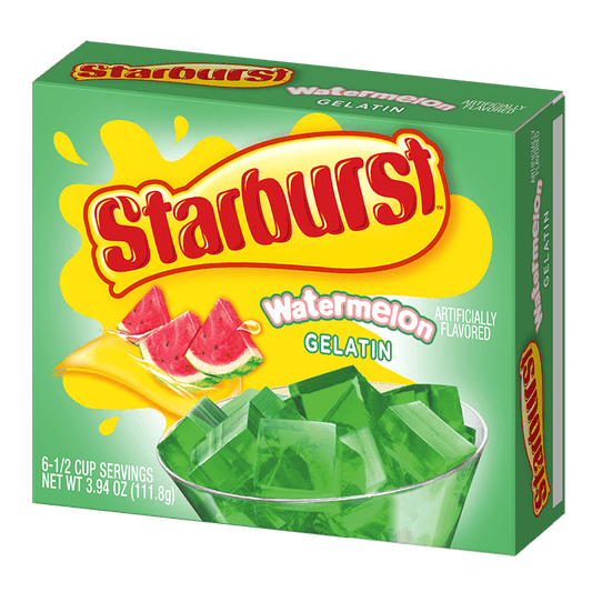 Starburst Watermelon Jello